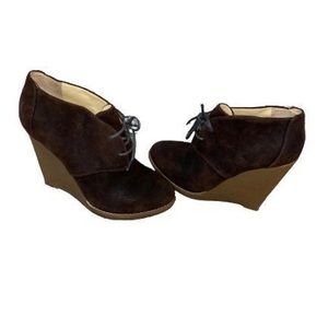 Enzo Angiolini Wedge Booties Size 7.5